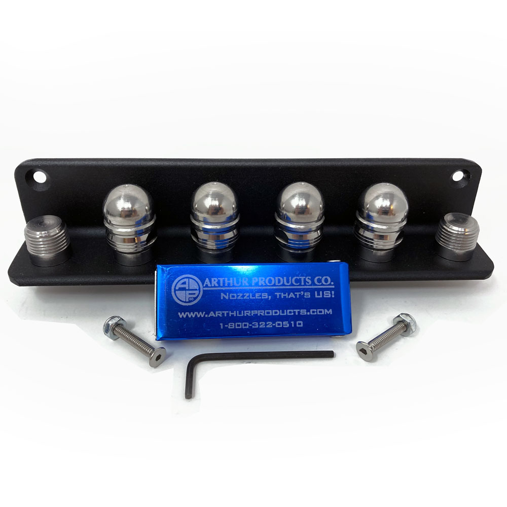 Jet Nozzle 4 Pack on a Rack